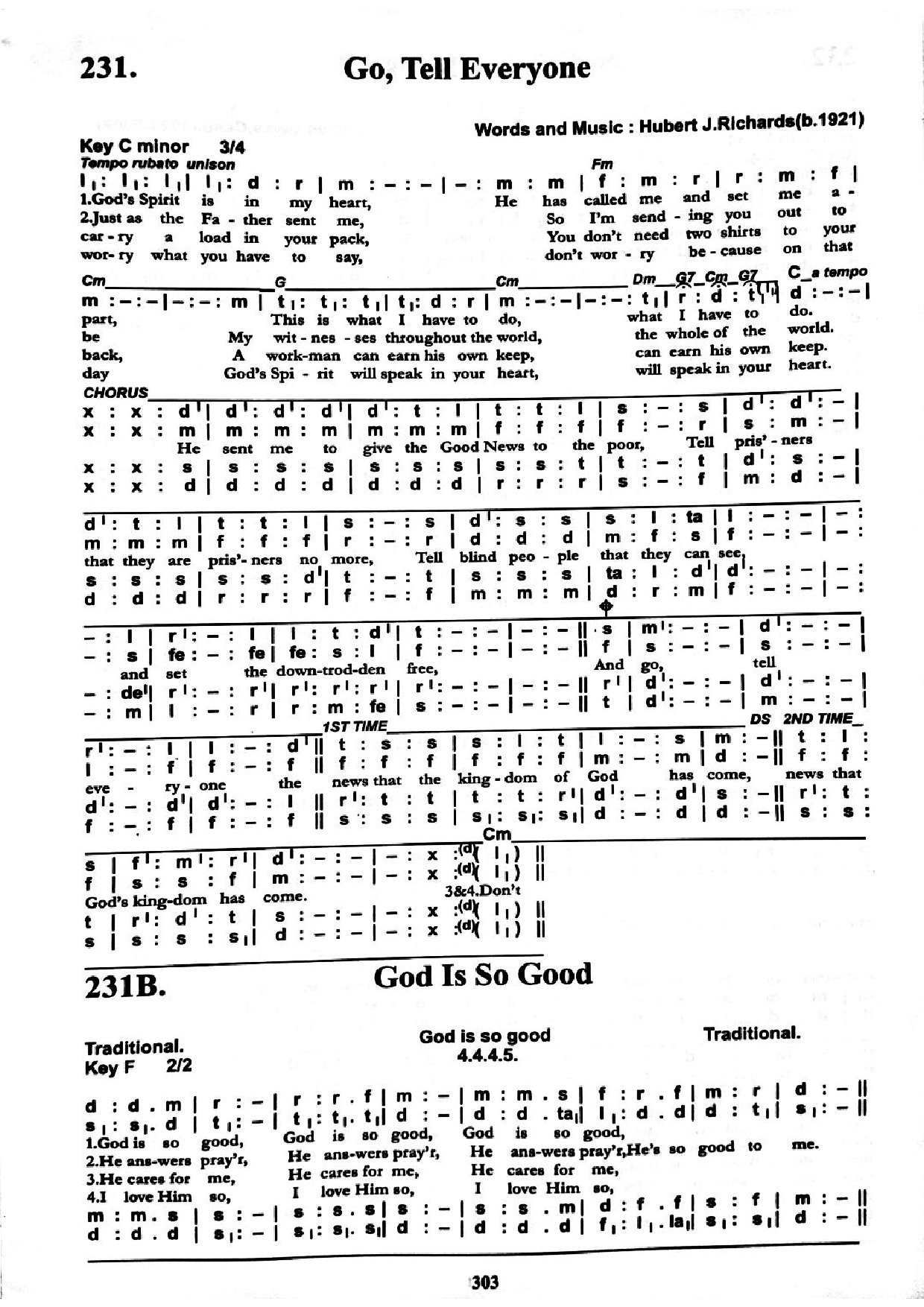 Go Tell Everyone Pdf - Download Choir Script PDF