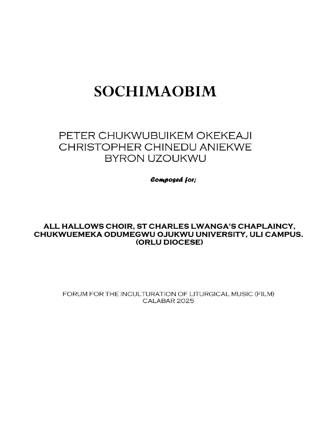 SOCHIMAOBIM