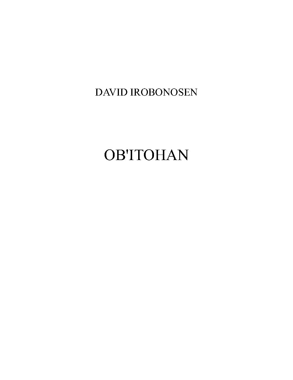 OB'ITOHAN