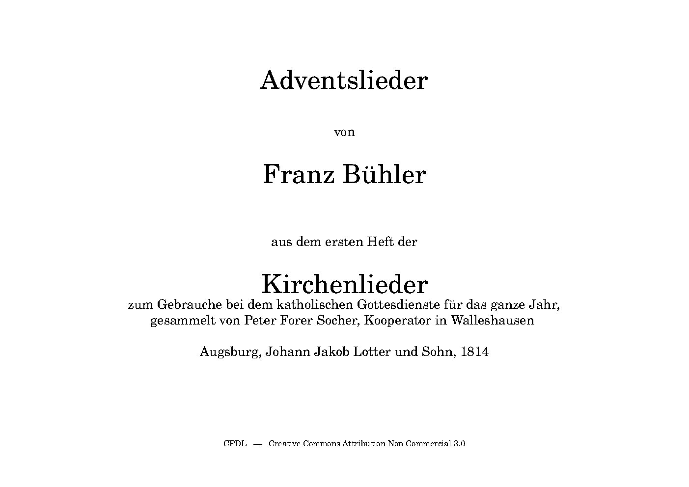 11 Adventslieder