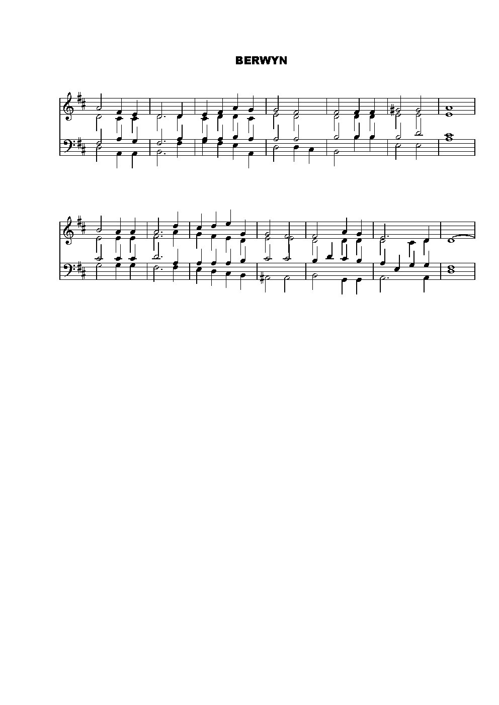21 hymn tunes