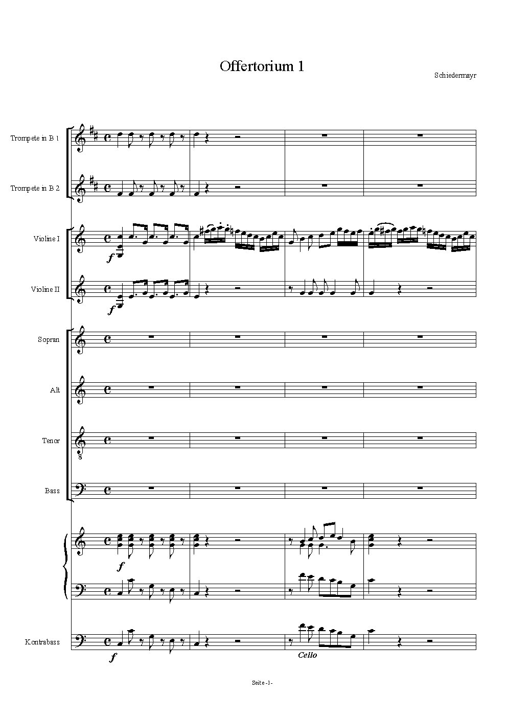2 Offertorien, Op. 21