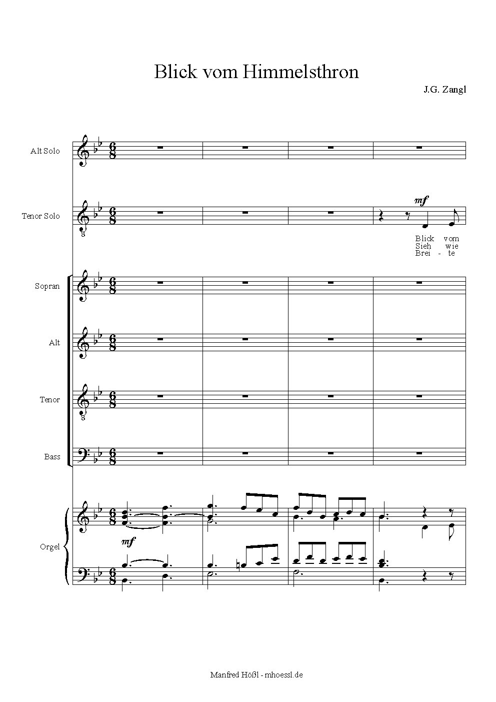 3 Marienlieder aus Op. 54