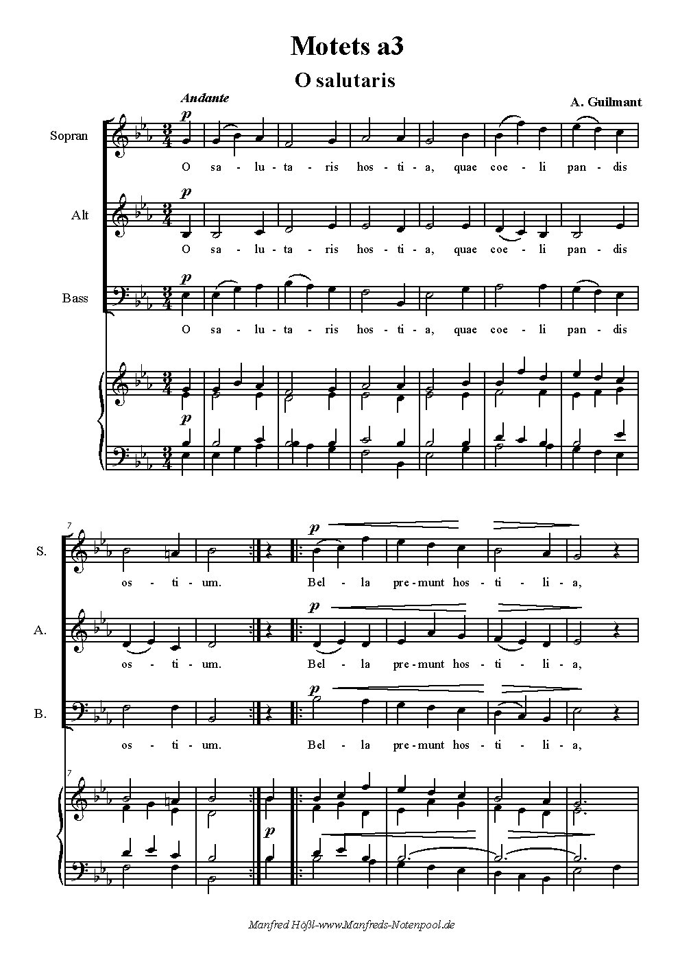 3.st. Motetten - Choir Script PDF Thumbnail