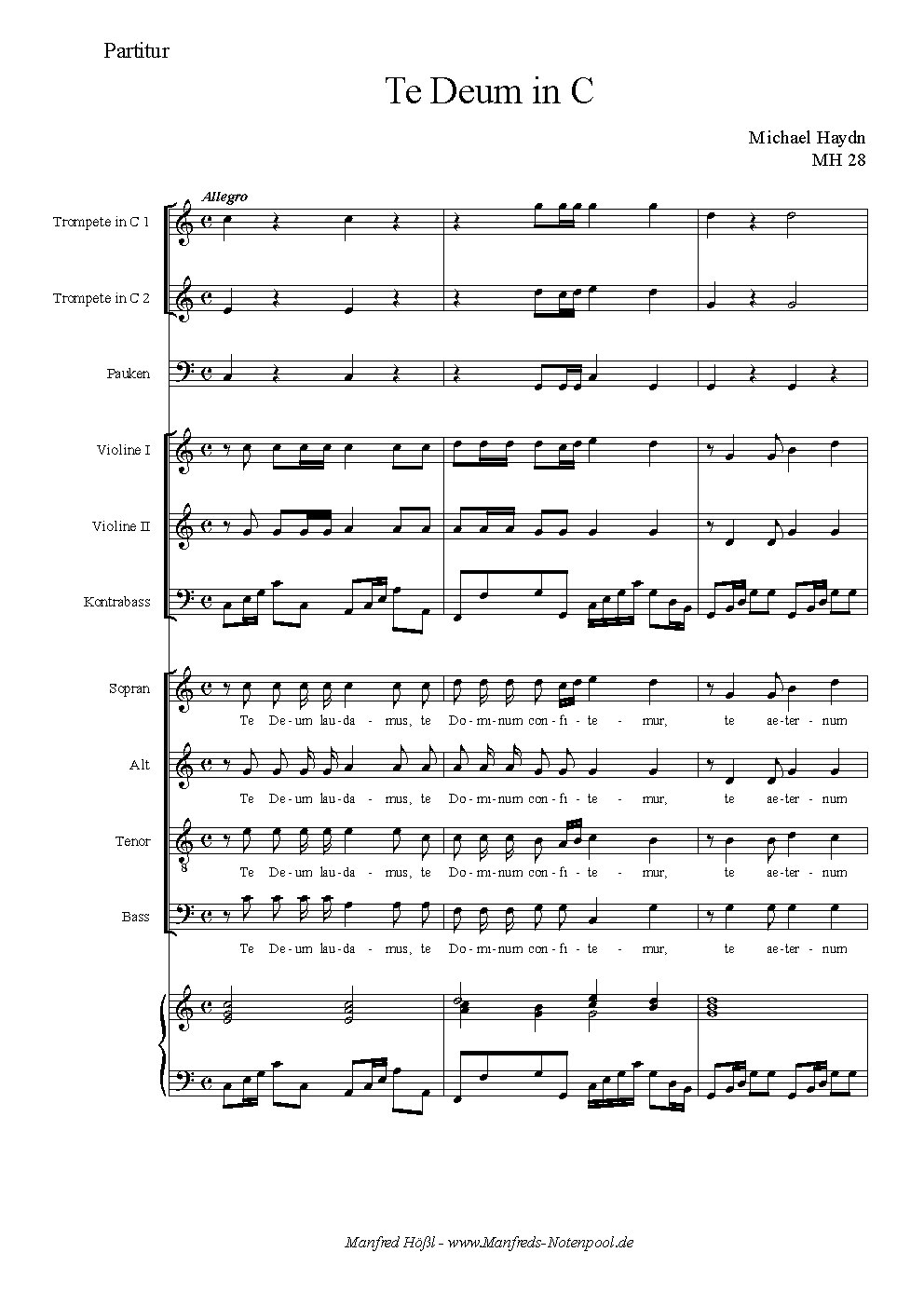 3 Te Deum - Choir Script PDF Thumbnail