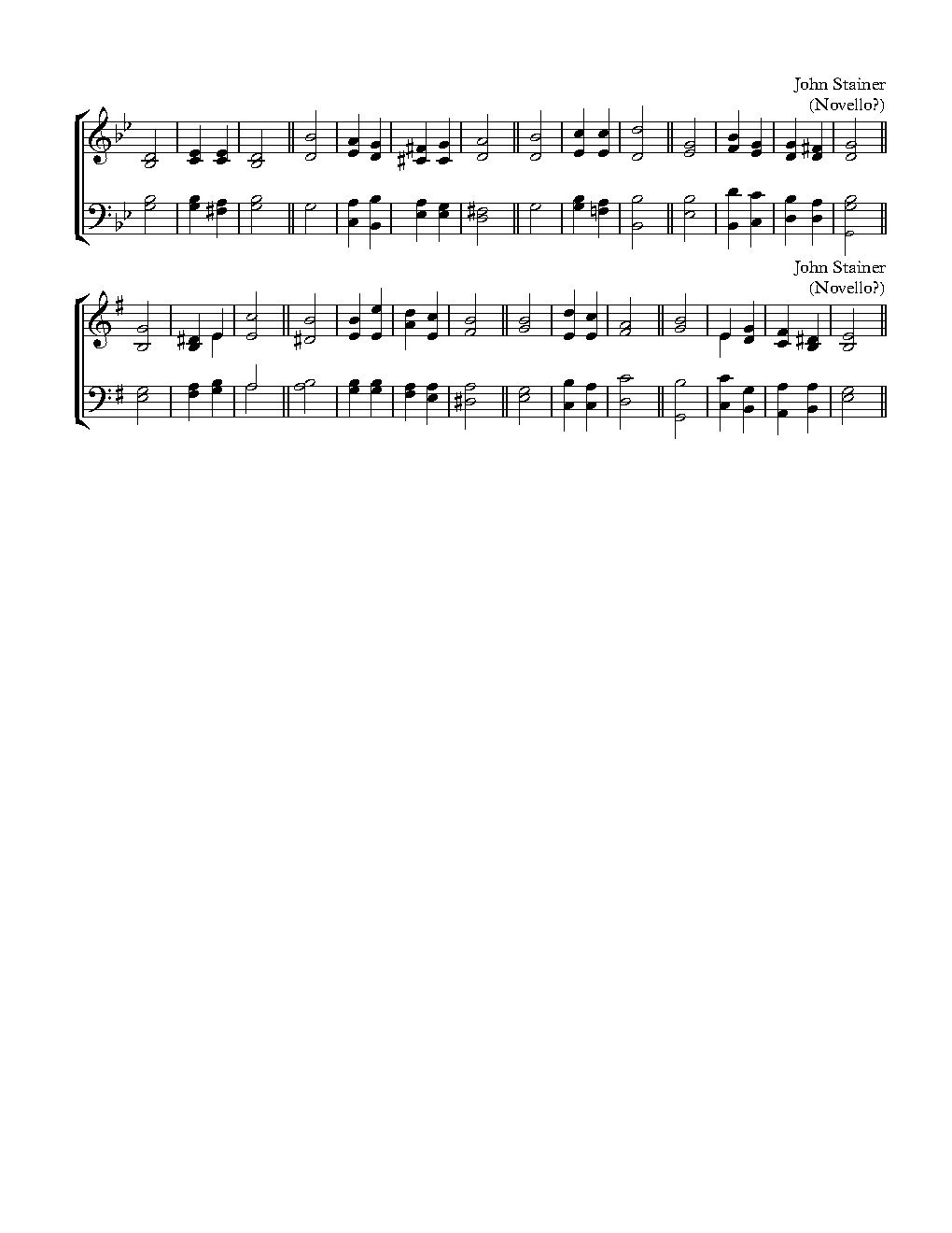 2 double chants - Choir Script PDF Thumbnail