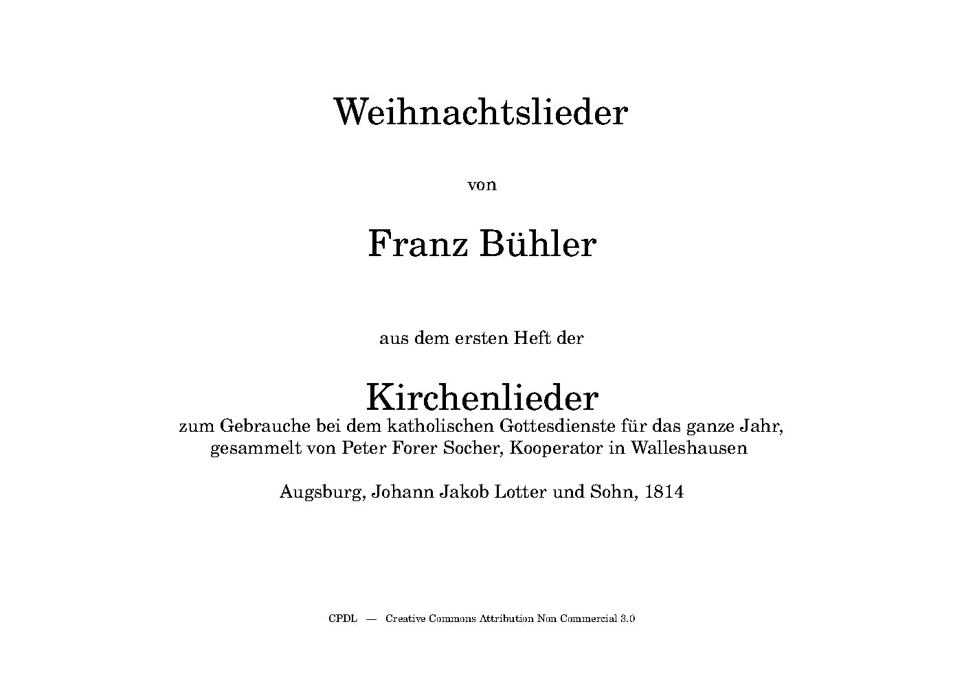 9 Weihnachtslieder