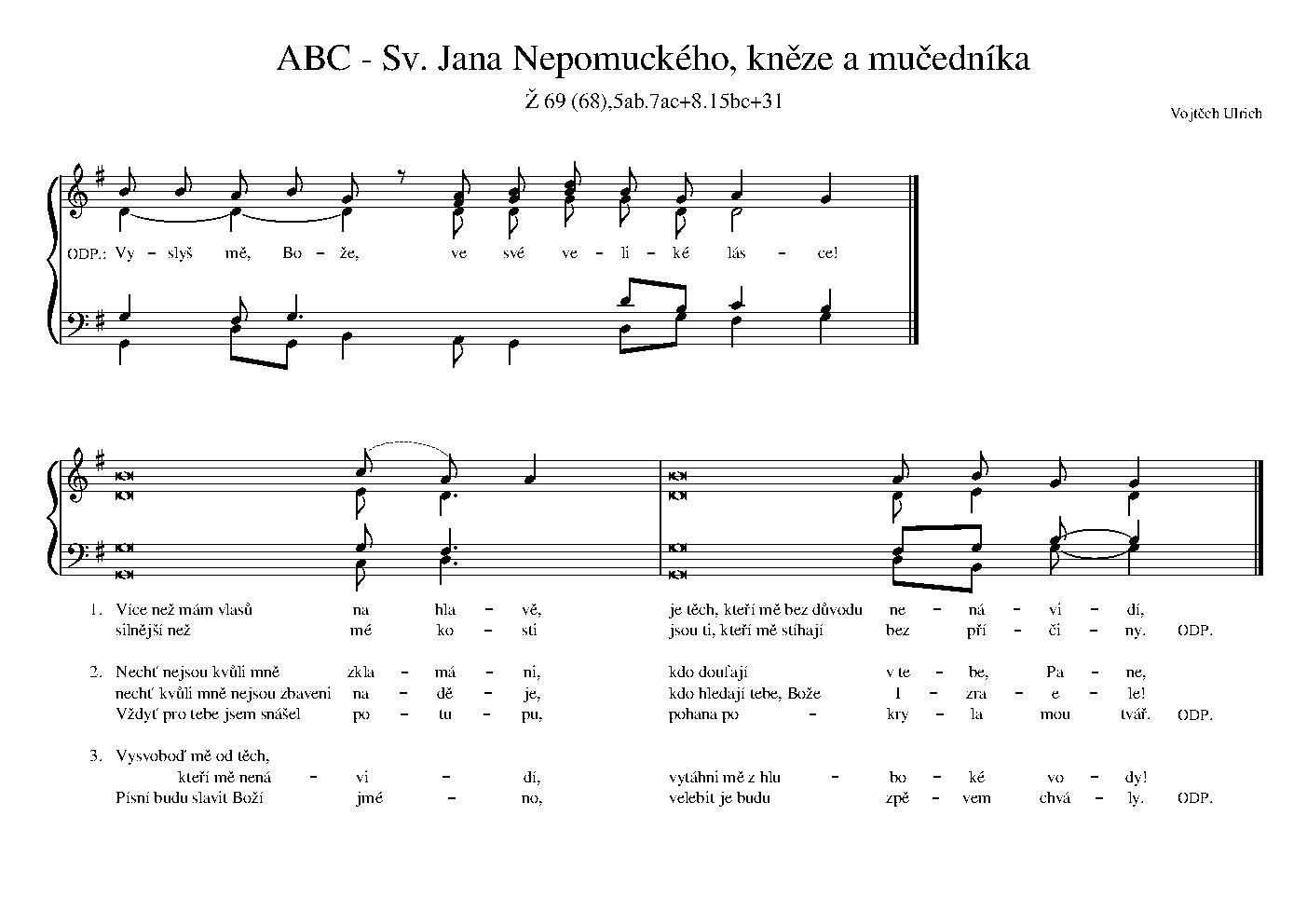 ABC - Sv. Jana Nepomuckého