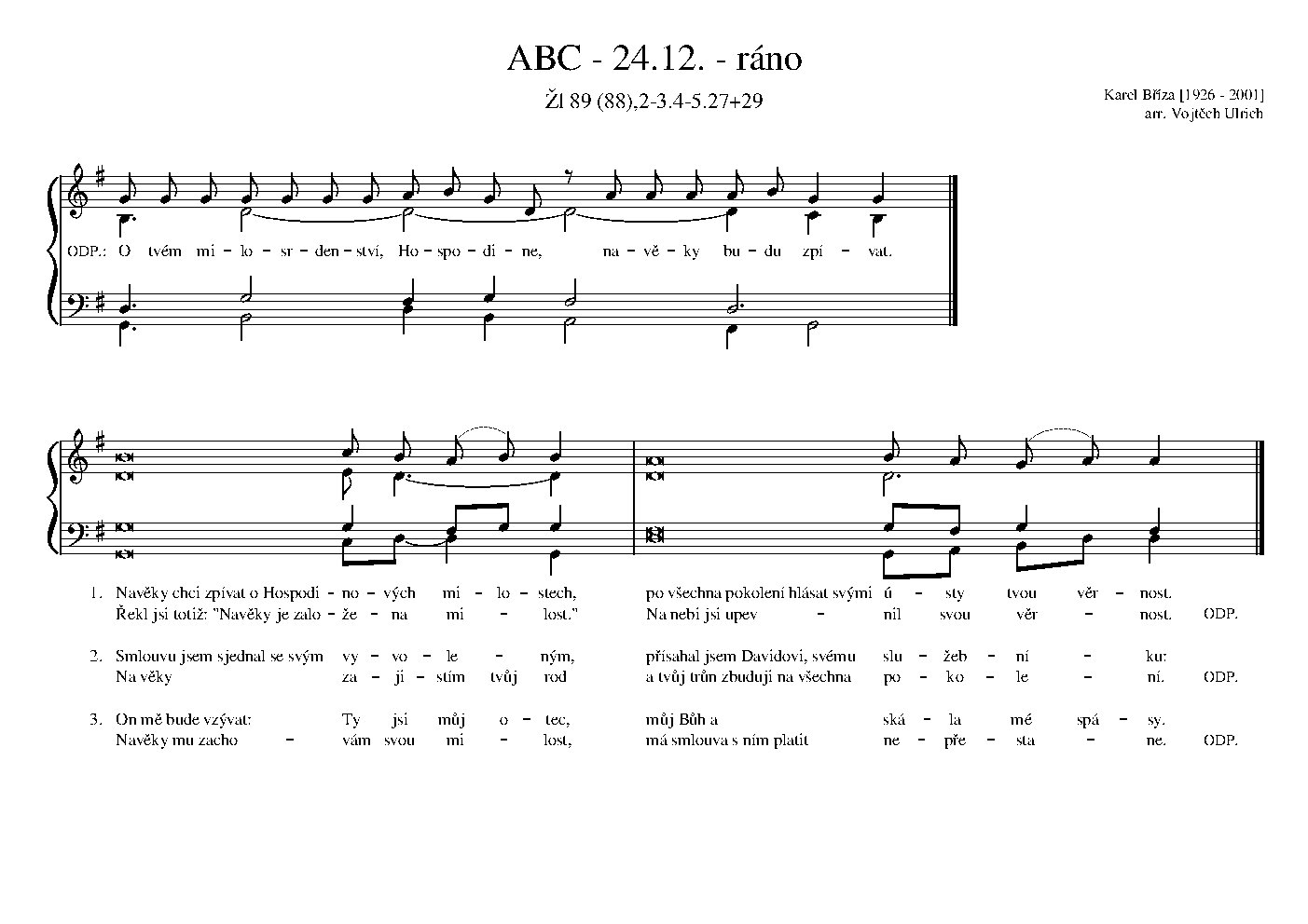ABC - 24.12. - ráno