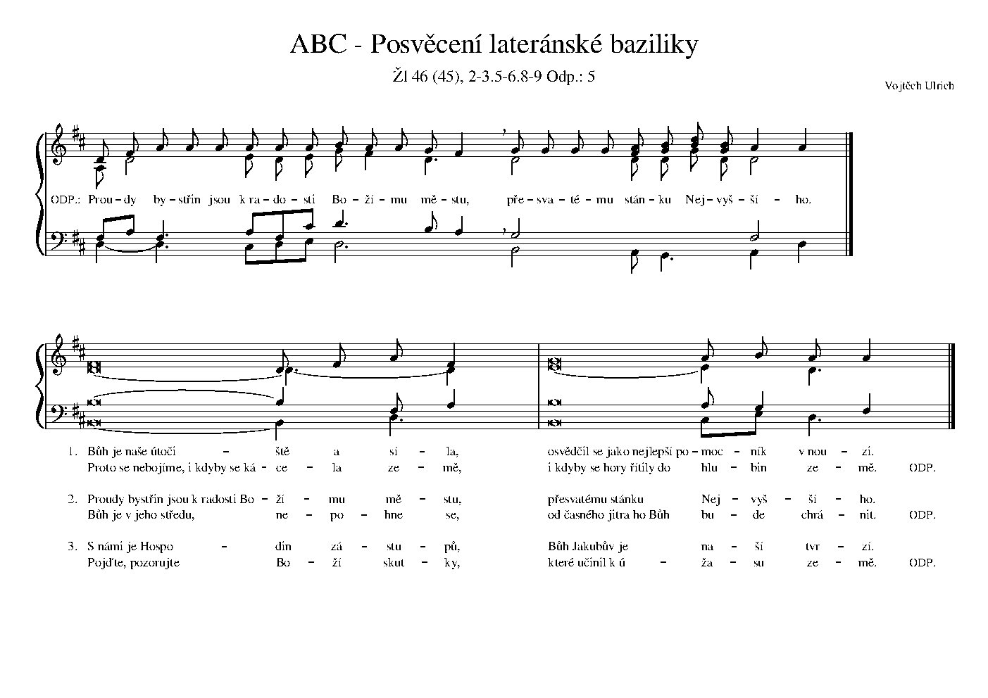 ABC - Posvěcení lateránské baziliky