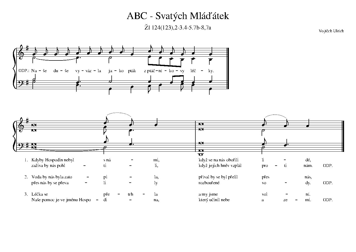 ABC - Svatých Mláďátek