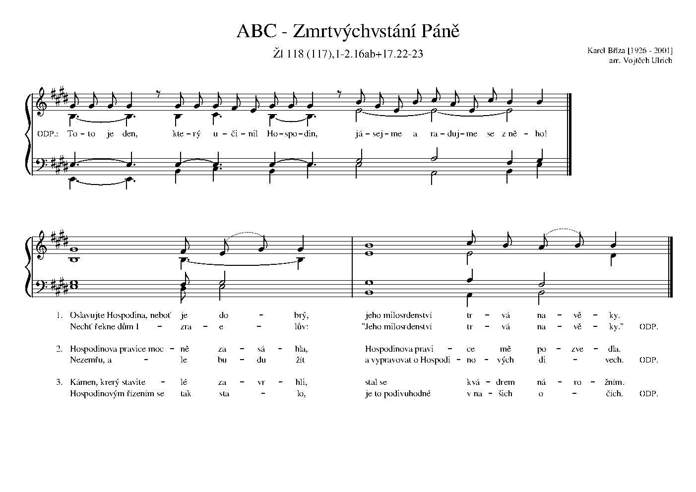 ABC - Zmrtvýchvstání Páně