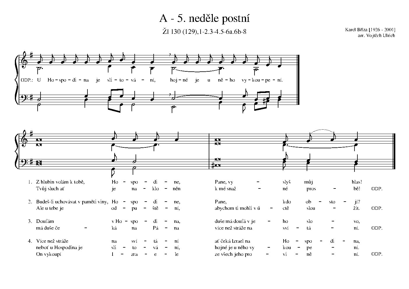 A - 5. neděle postní - Choir Script PDF Thumbnail