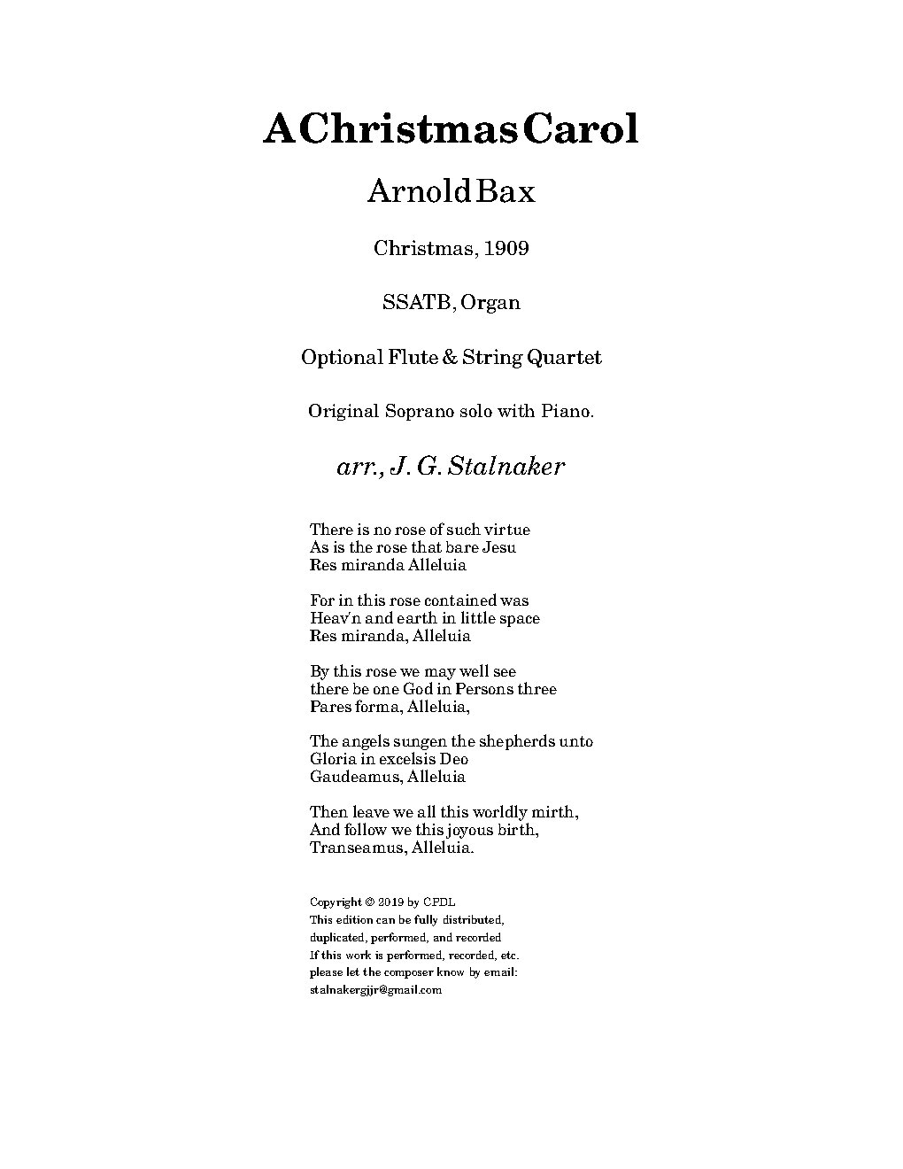 A Christmas Carol