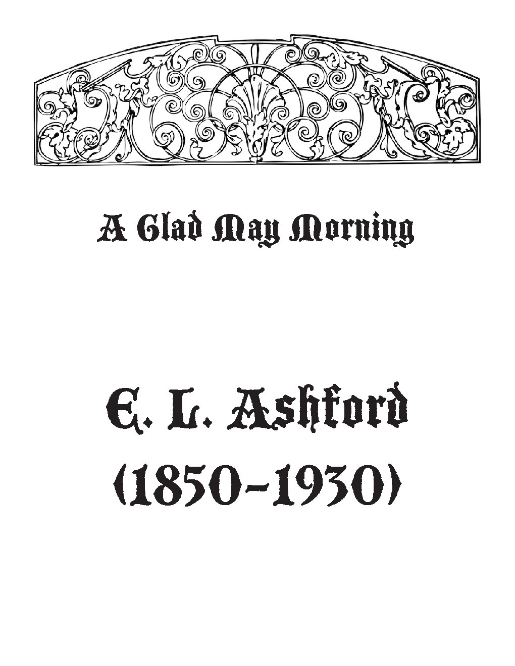 A Glad May Morning