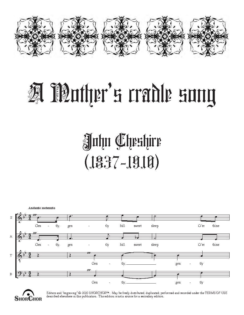 A Mother’s cradle song