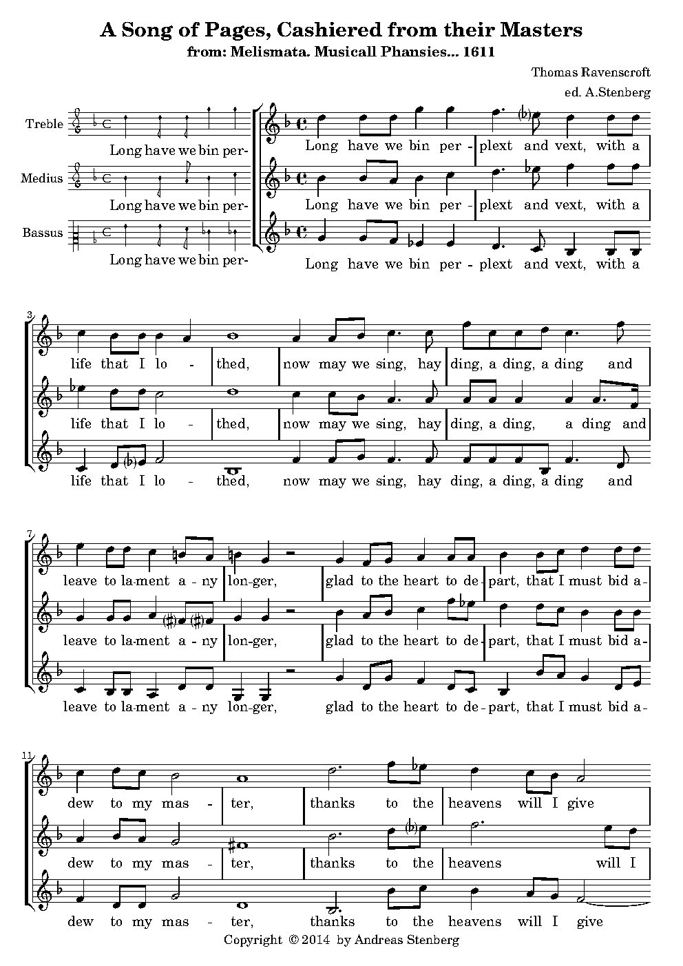 A Song of Pages - Choir Script PDF Thumbnail