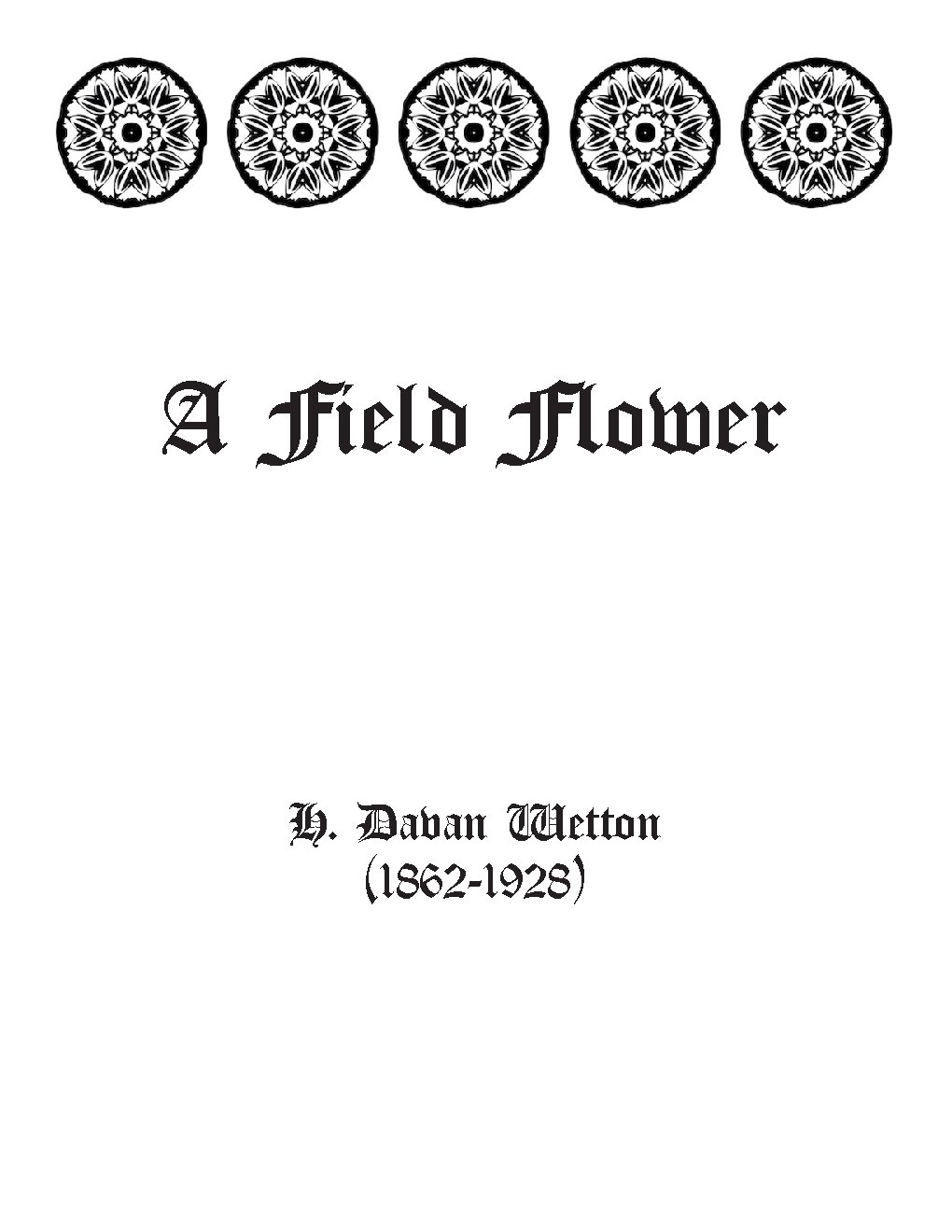 A field flower