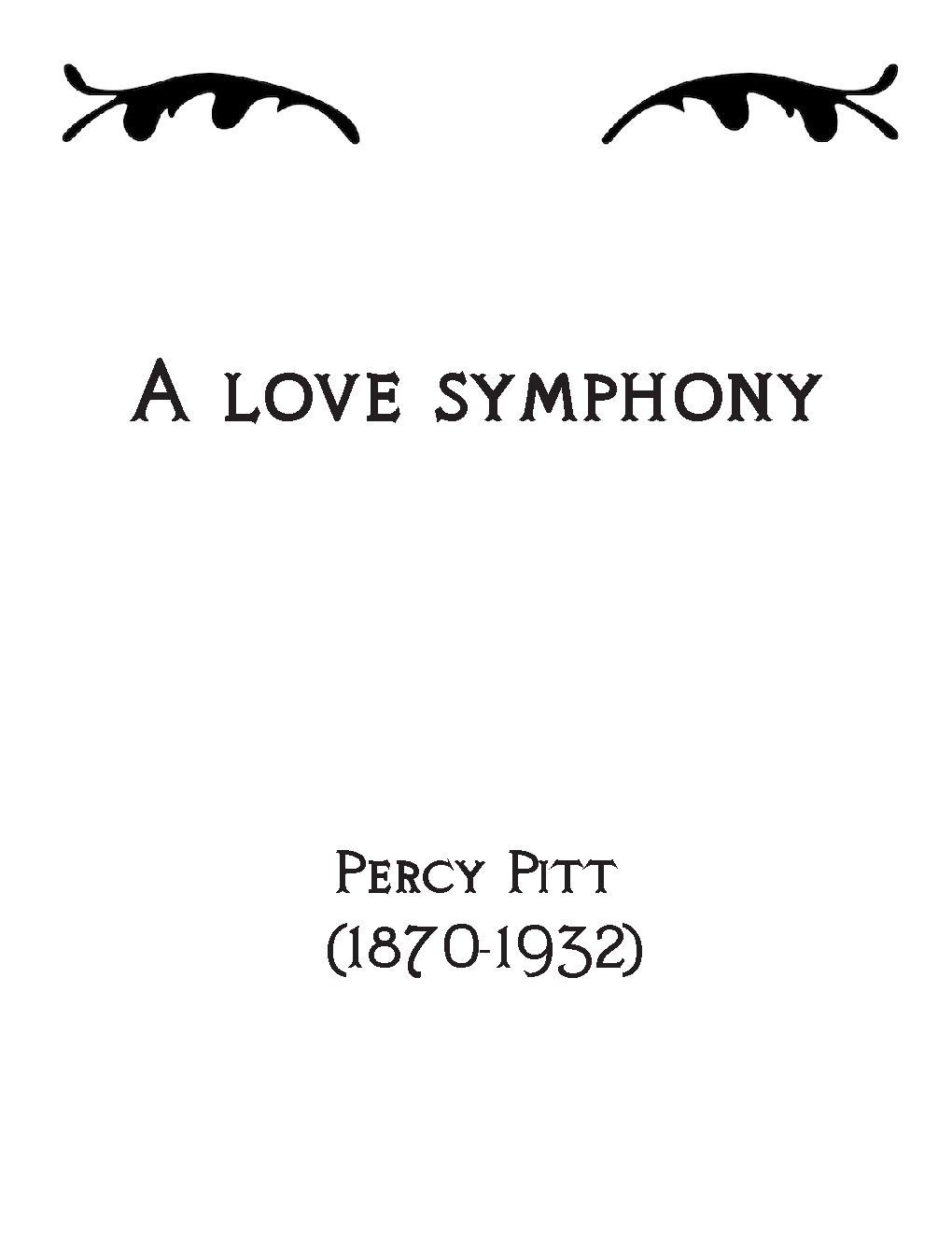 A love symphony