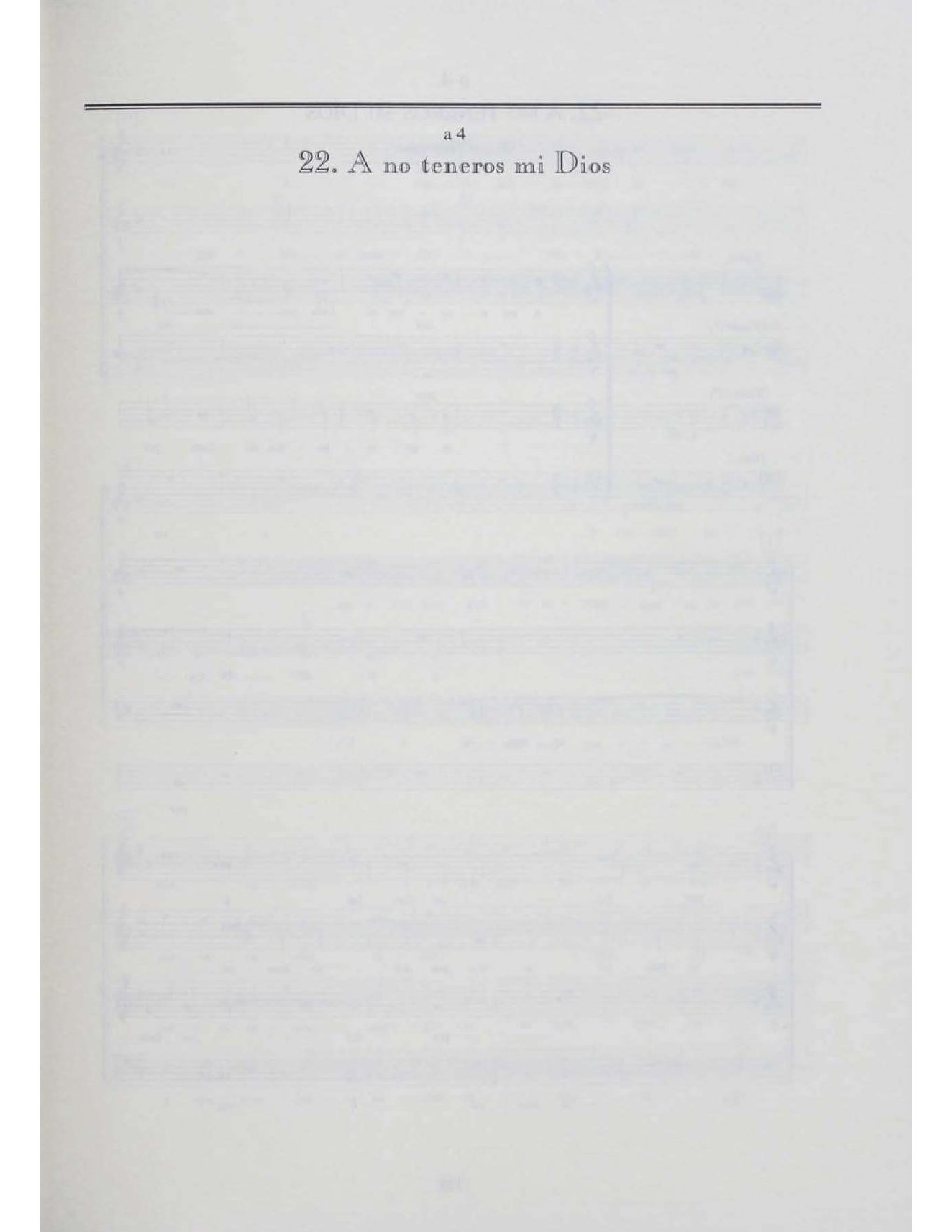 A no teneros mi Dios - Choir Script PDF Thumbnail