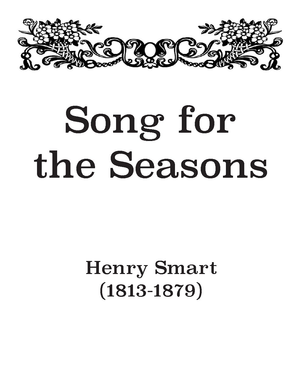 A song for the seasons