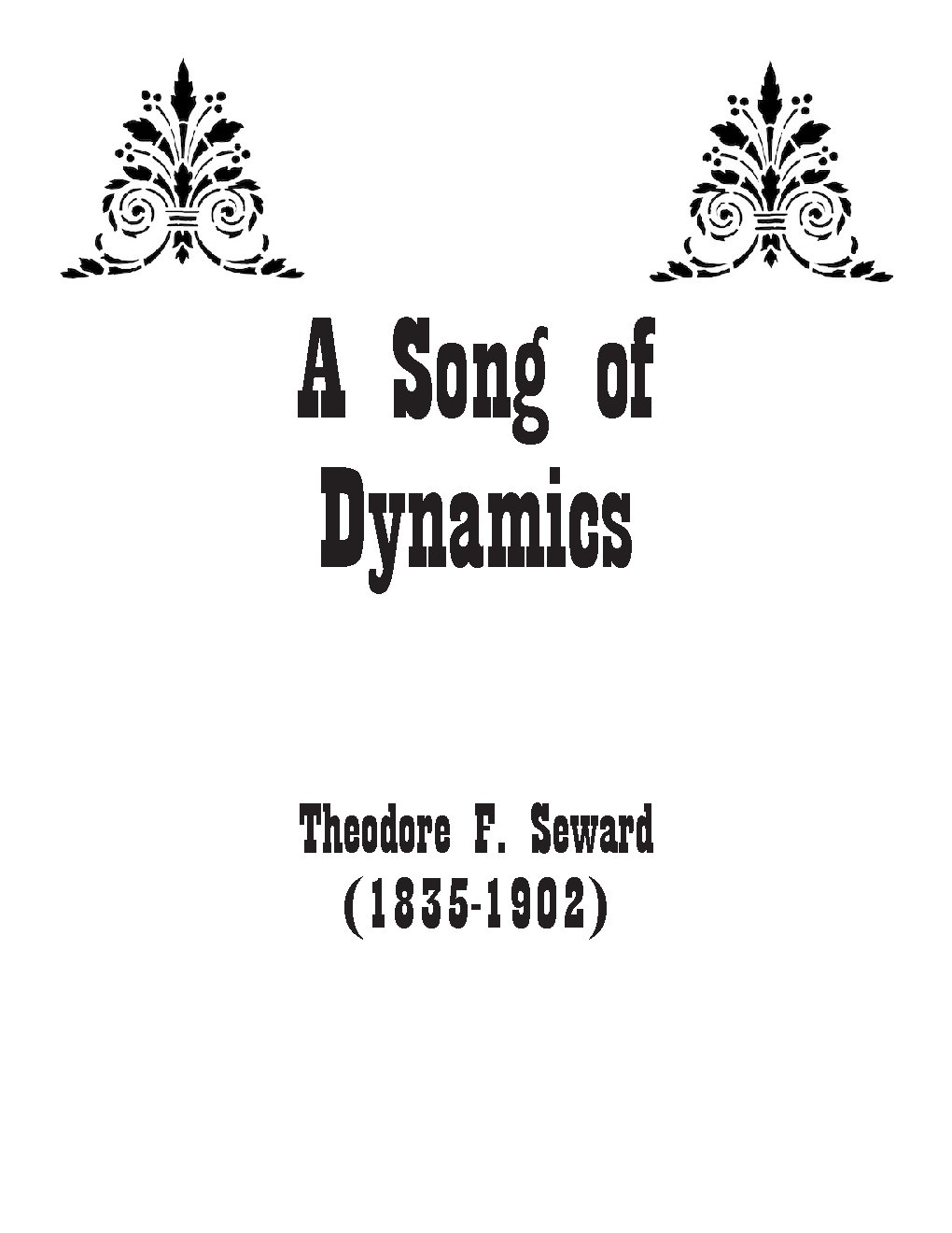 A song of dynamics - Choir Script PDF Thumbnail
