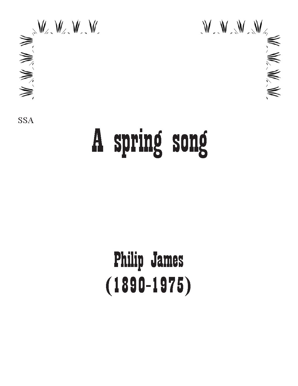 A spring song