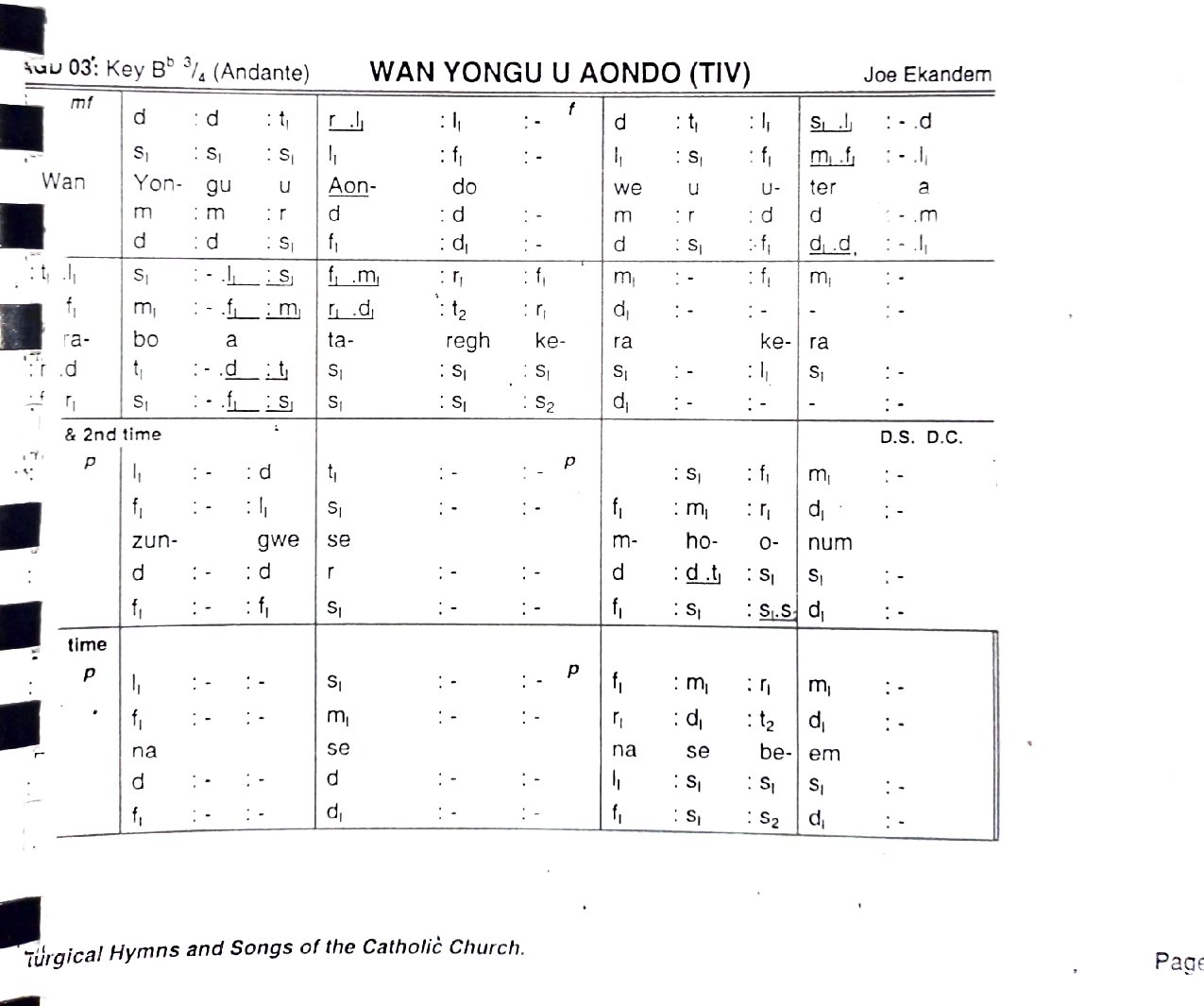 Wan Yougu U Aondo
