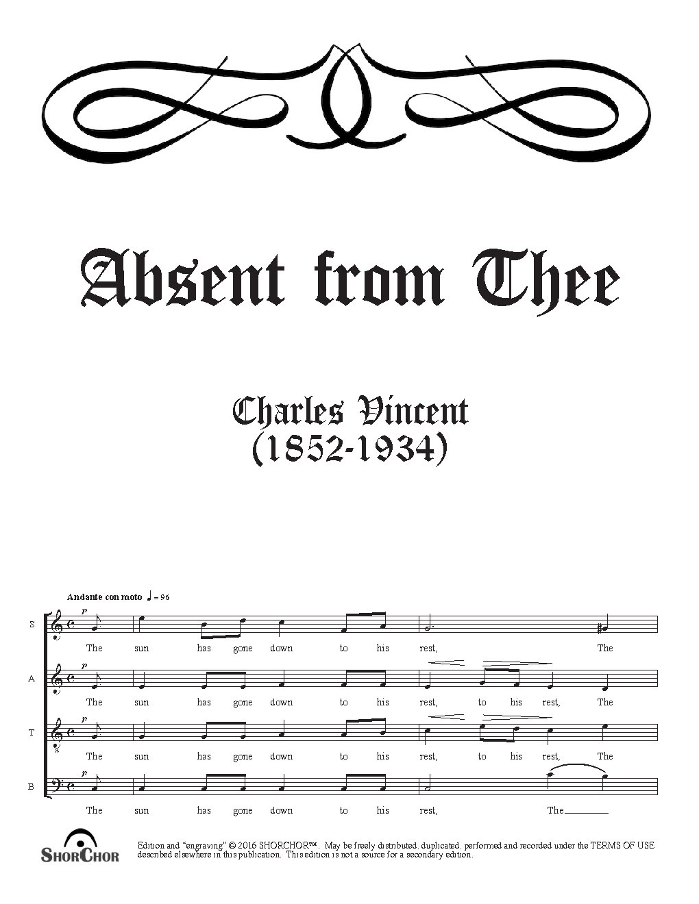 Absent from thee