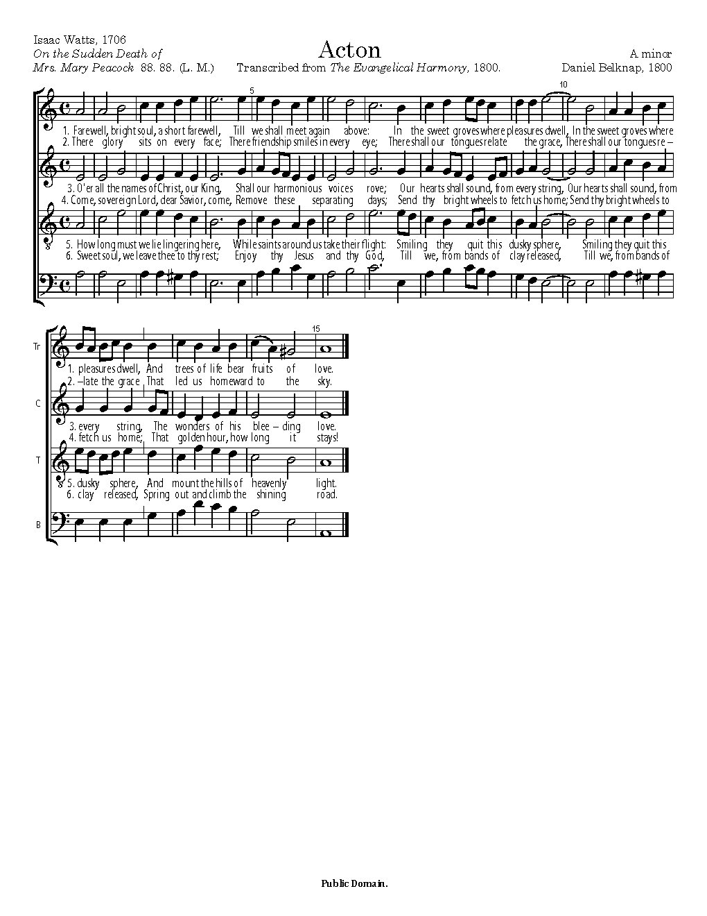 Acton - Choir Script PDF Thumbnail