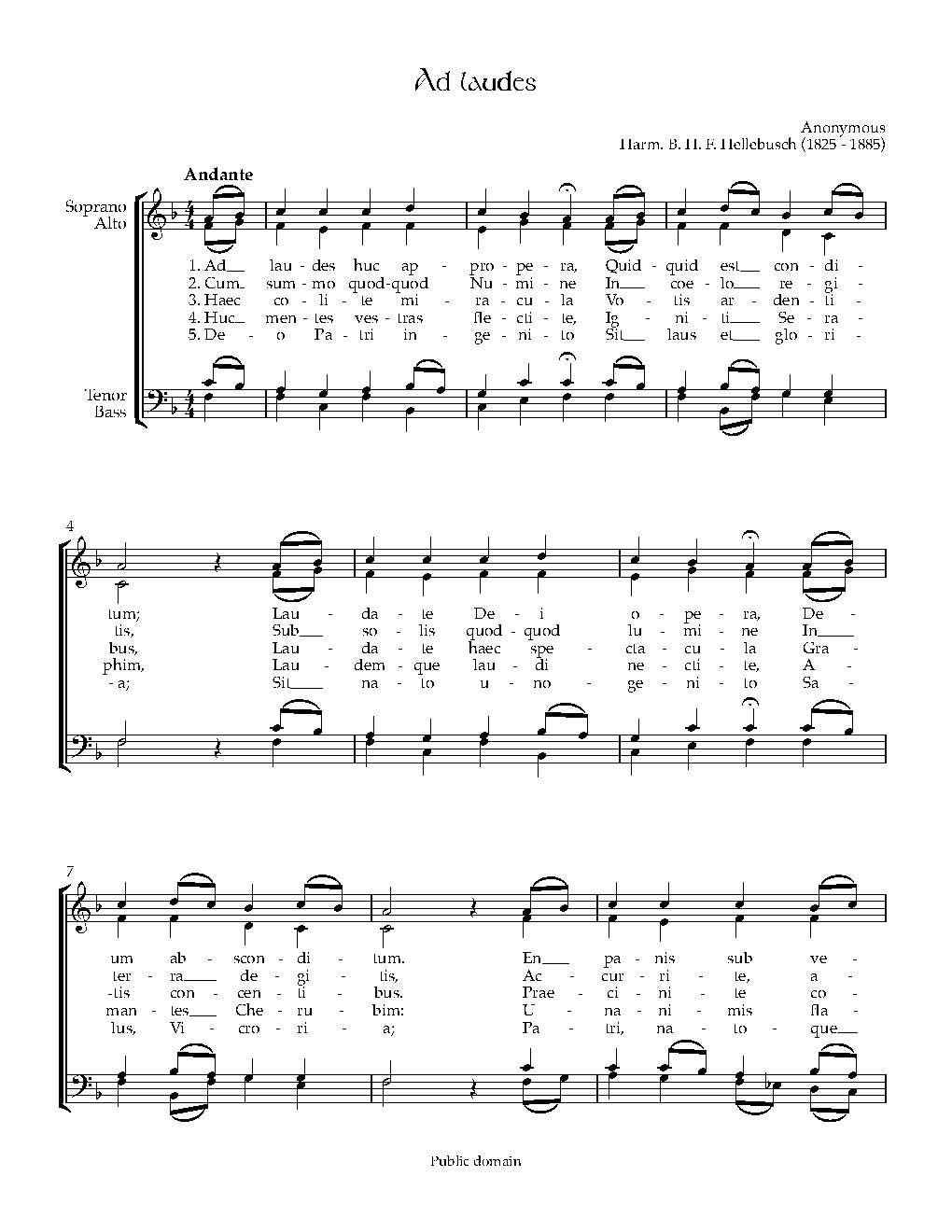 Ad laudes