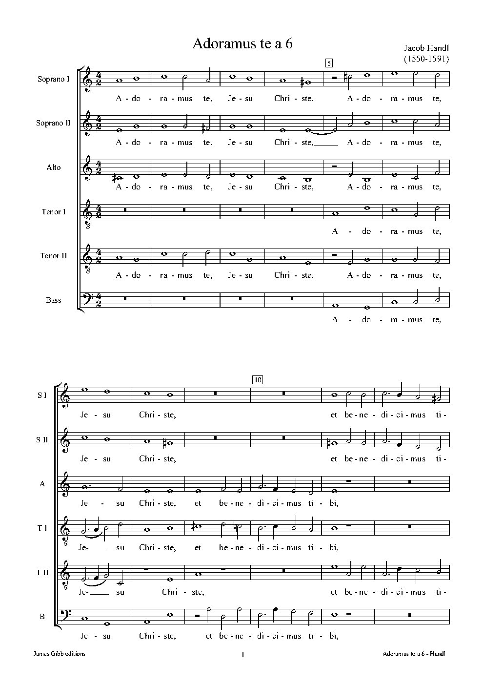 Adoramus te, Jesu Christe