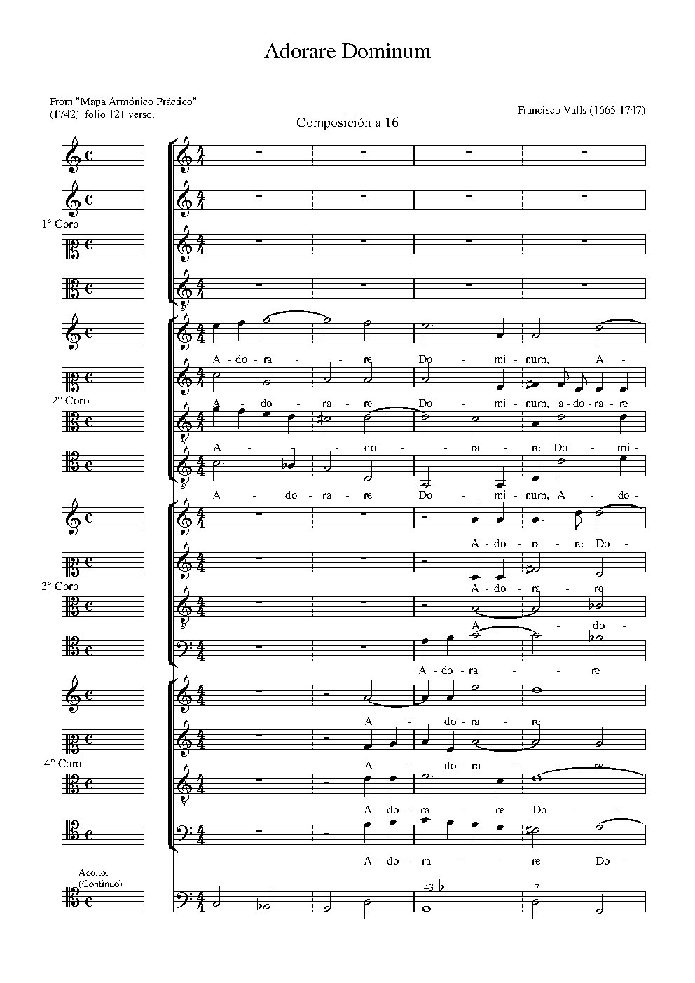 Adorare Dominum - Choir Script PDF Thumbnail