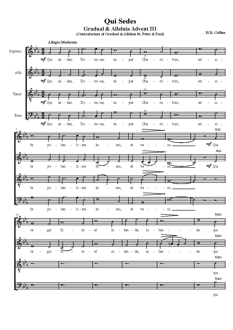 Advent III Gradual & Alleluia