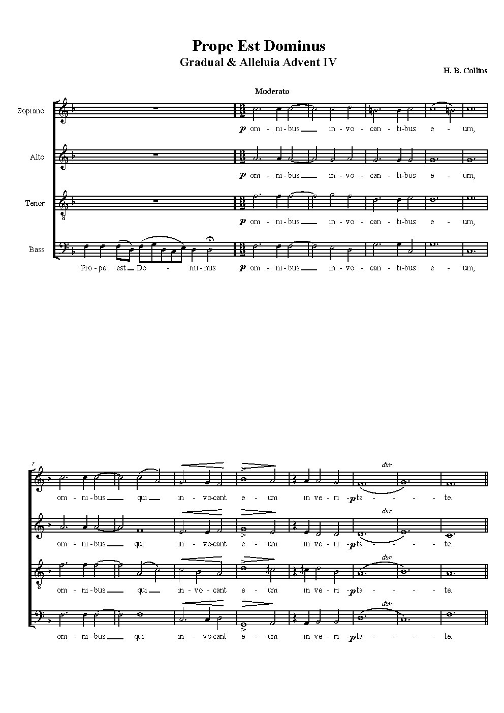 Advent IV Gradual & Alleluia - Choir Script PDF Thumbnail