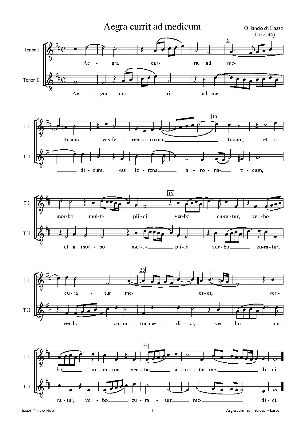 Aegra - Choir Script PDF Thumbnail