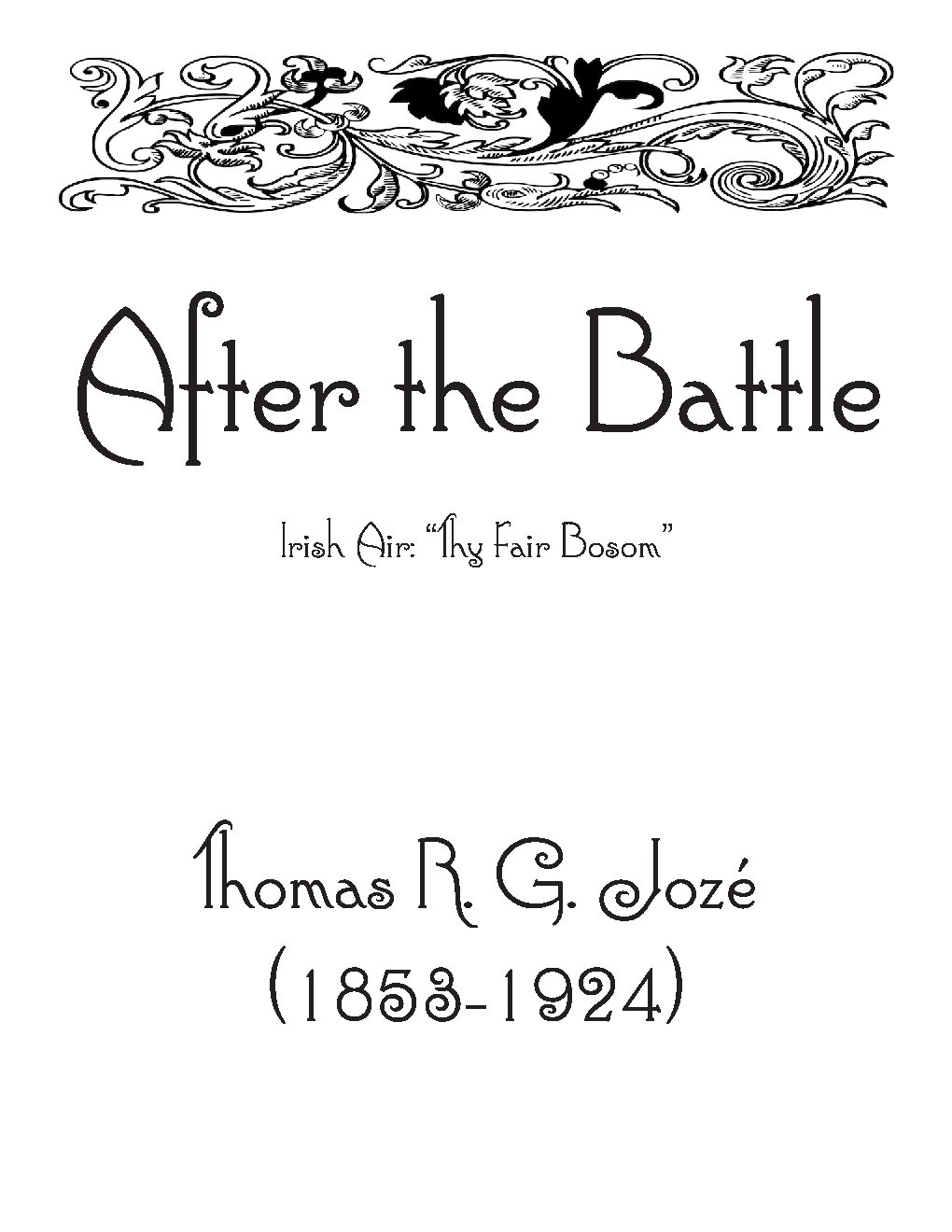 After the Battle
