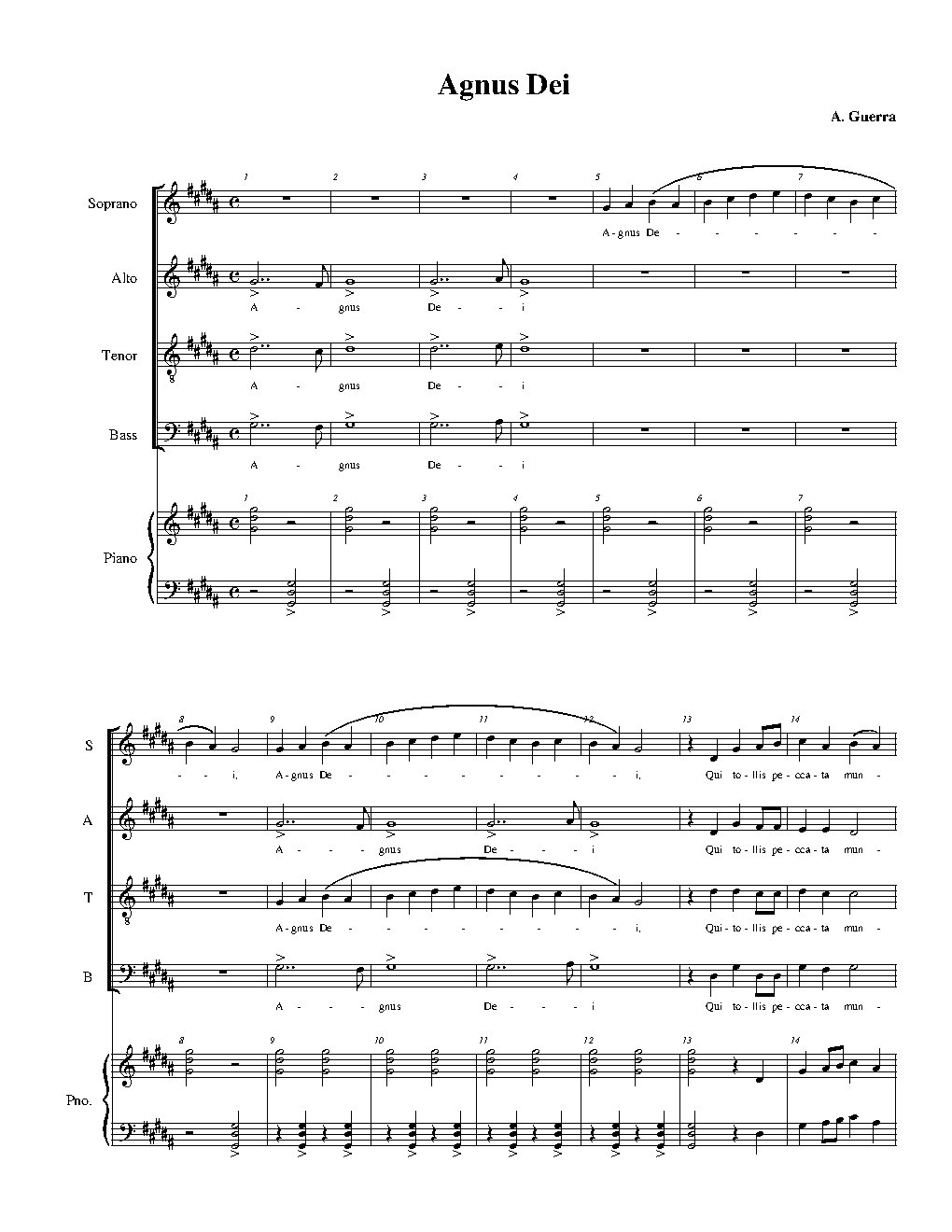 Agnus Dei