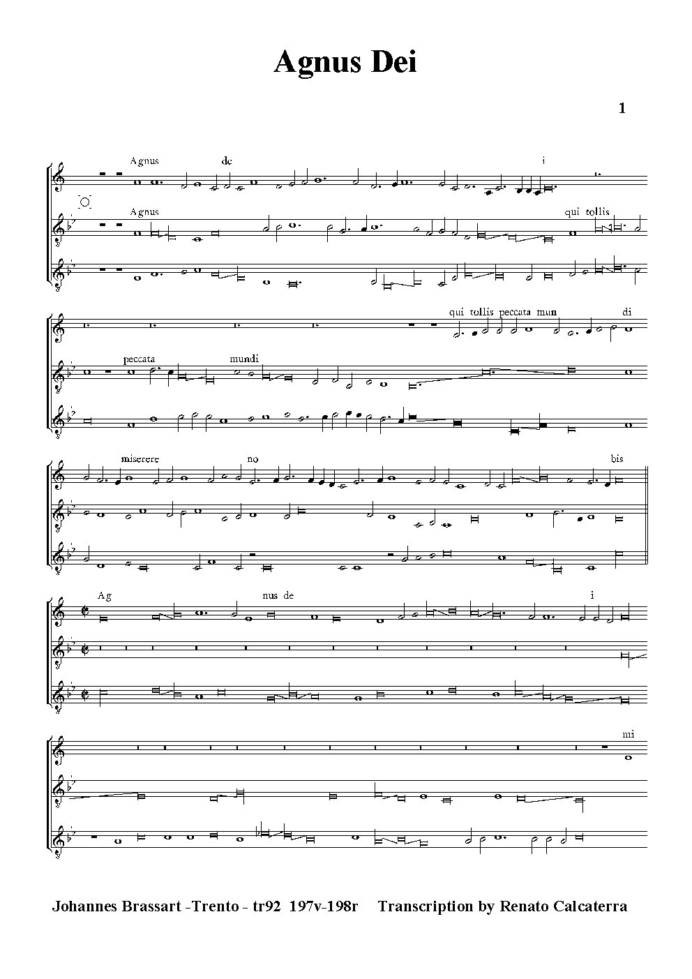 Agnus Dei