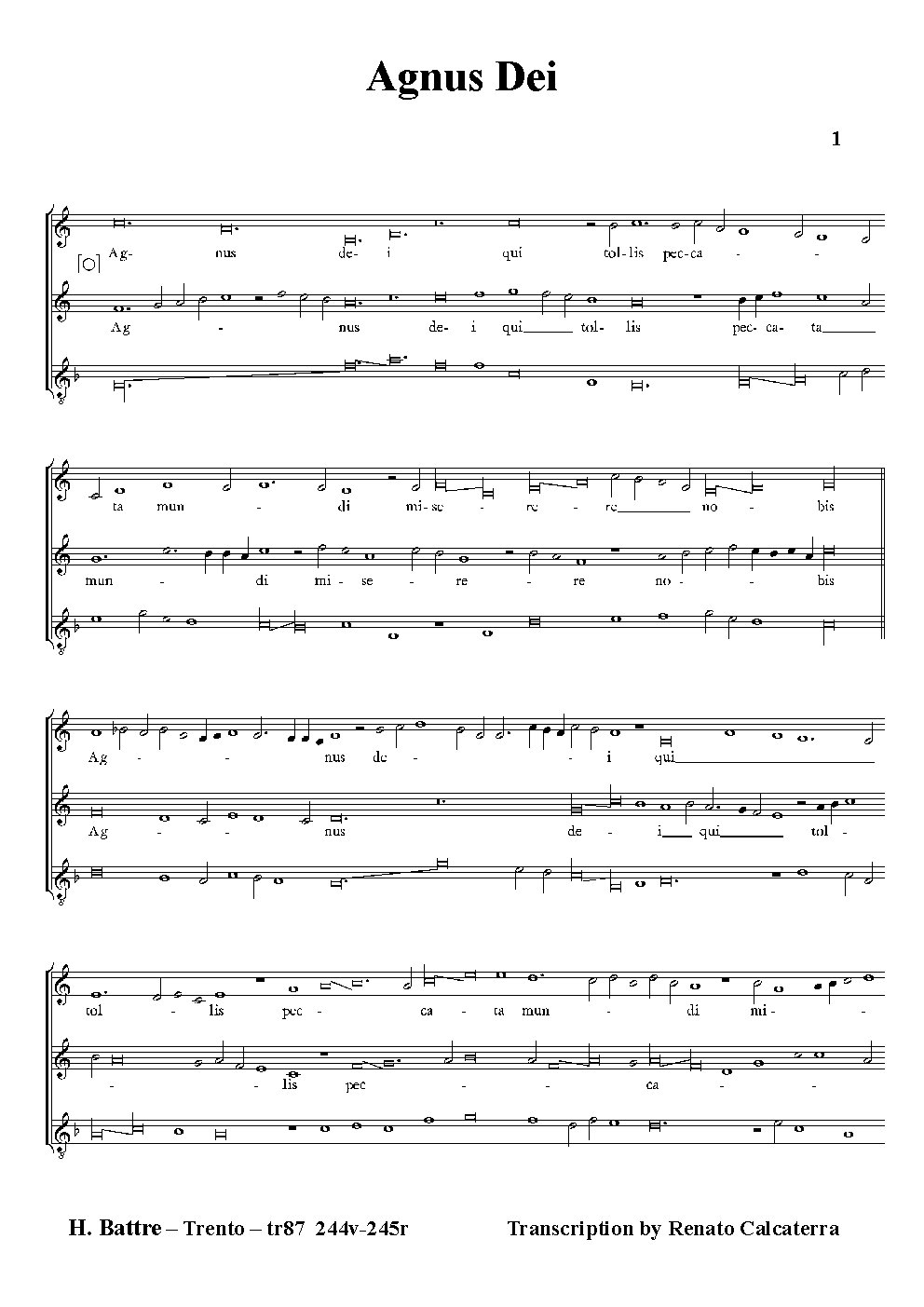 Agnus Dei