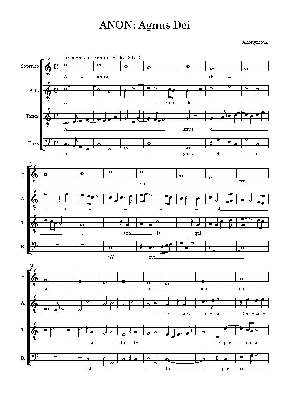 Agnus Dei