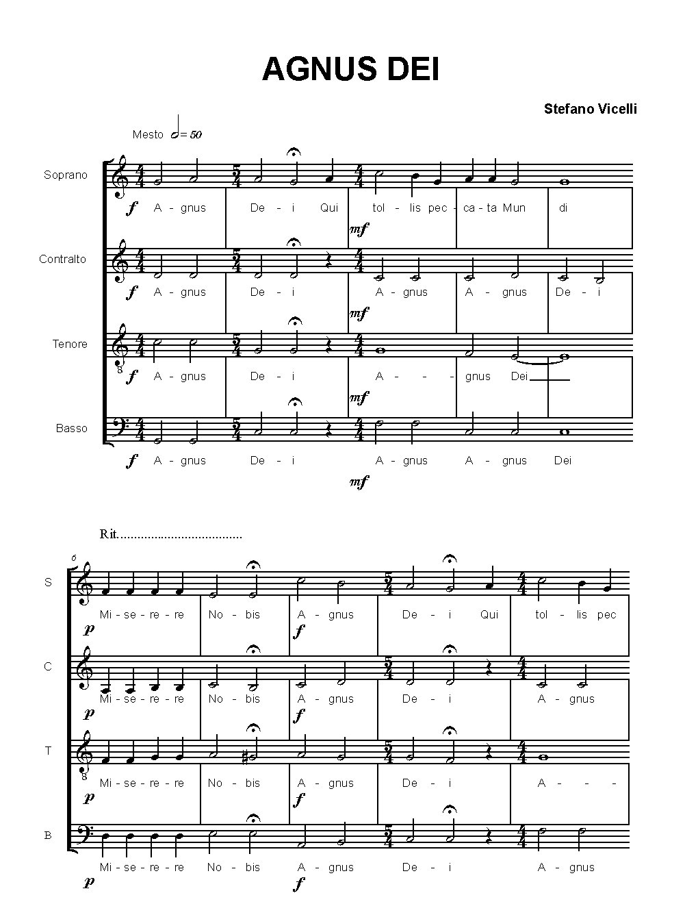 Agnus Dei