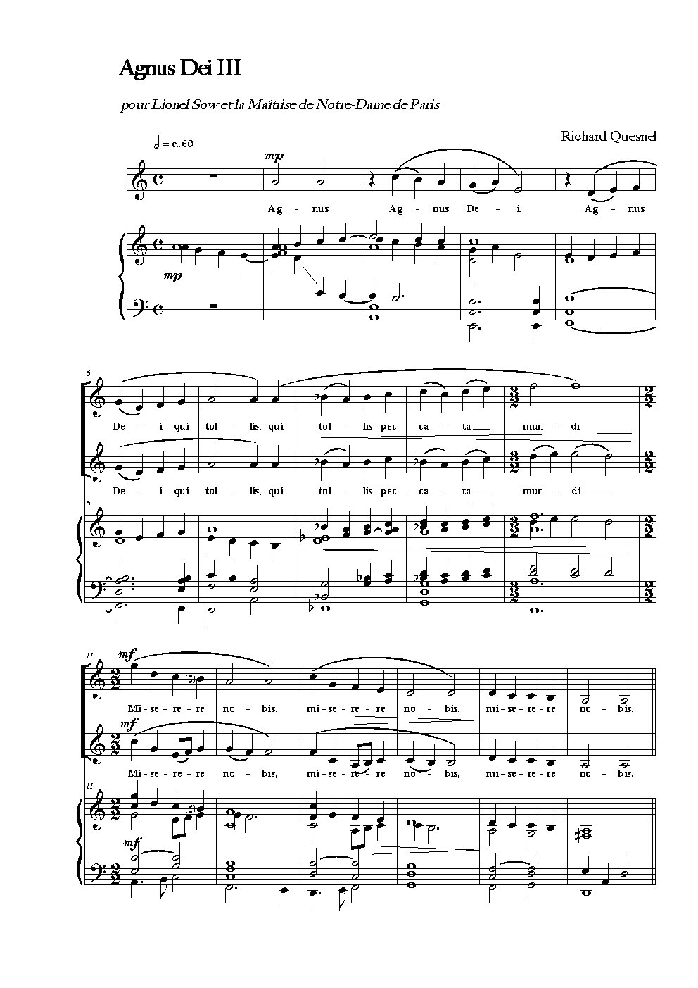 Agnus Dei III