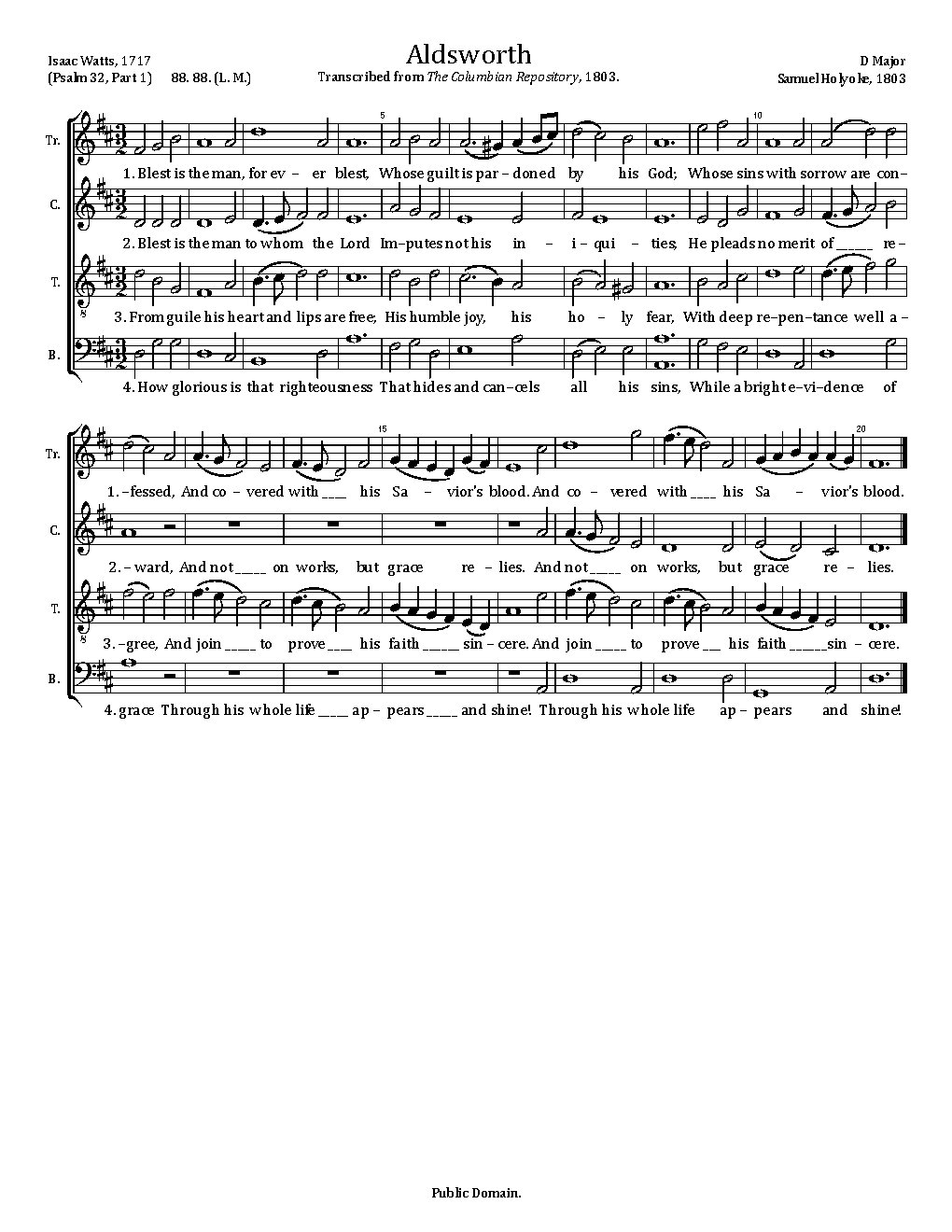 Aldsworth - Choir Script PDF Thumbnail