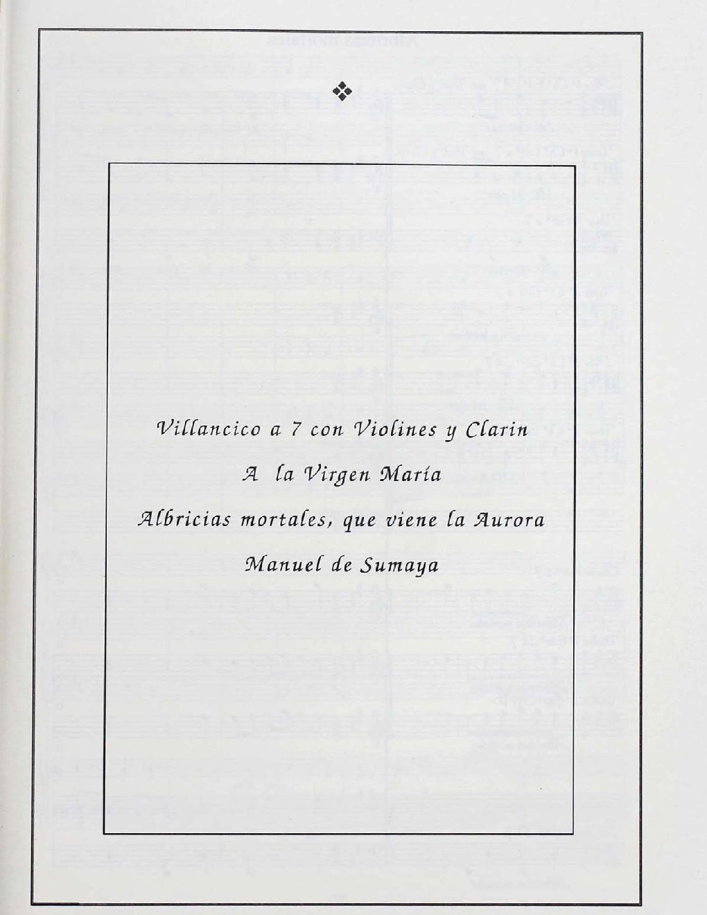 Albricias mortales - Choir Script PDF Thumbnail