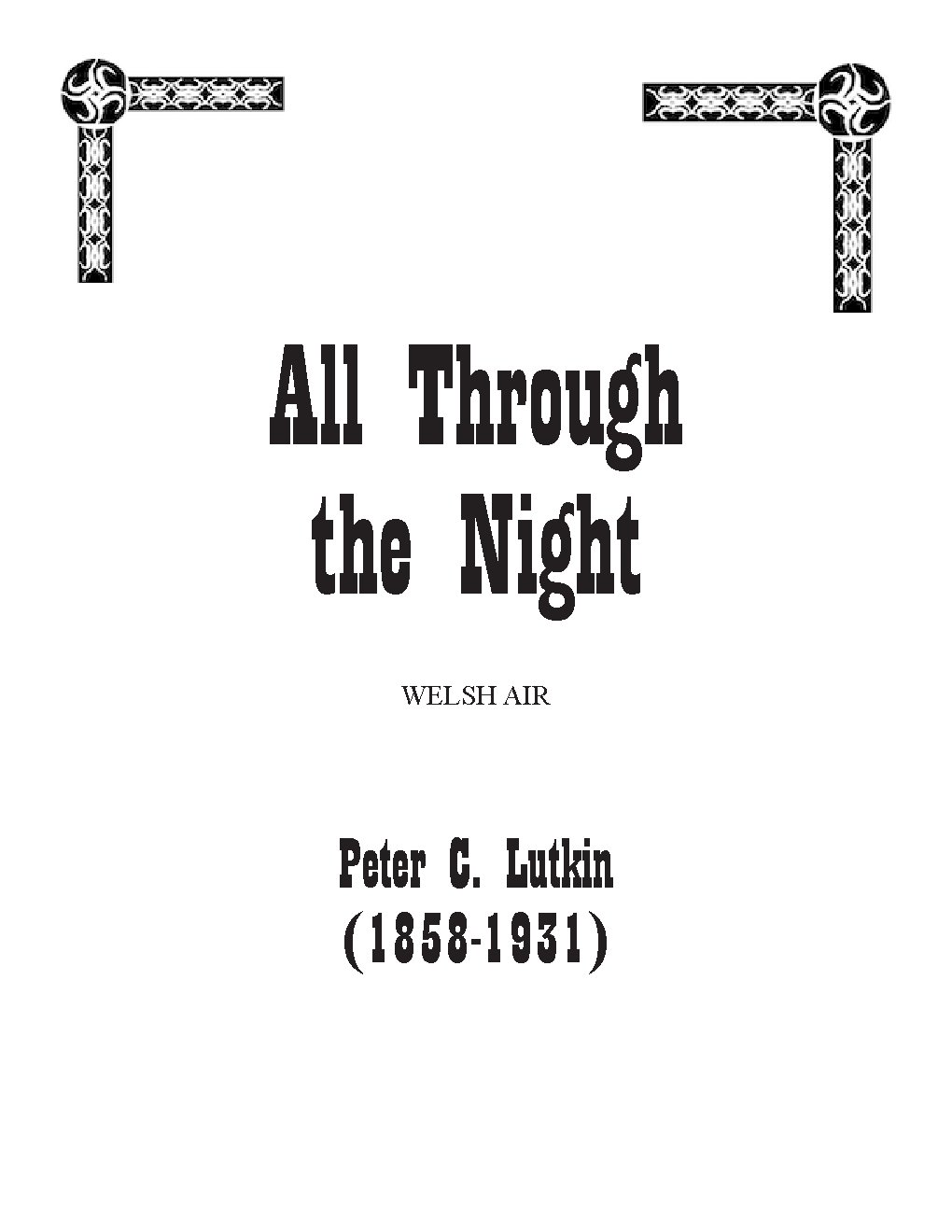 All Through the Night