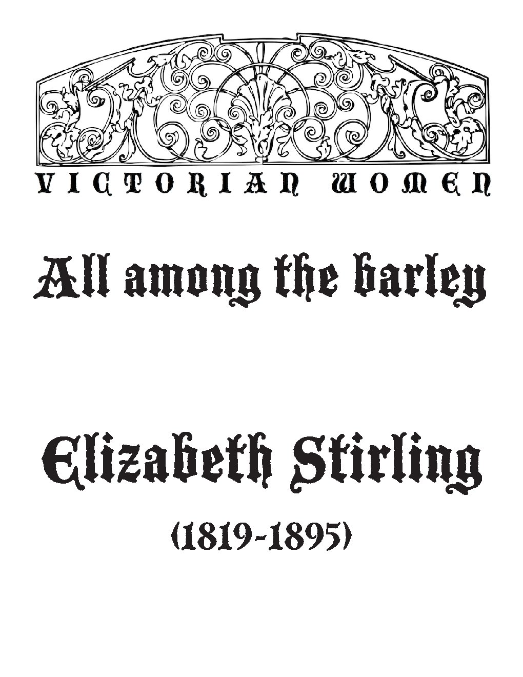 All Among the Barley - Choir Script PDF Thumbnail