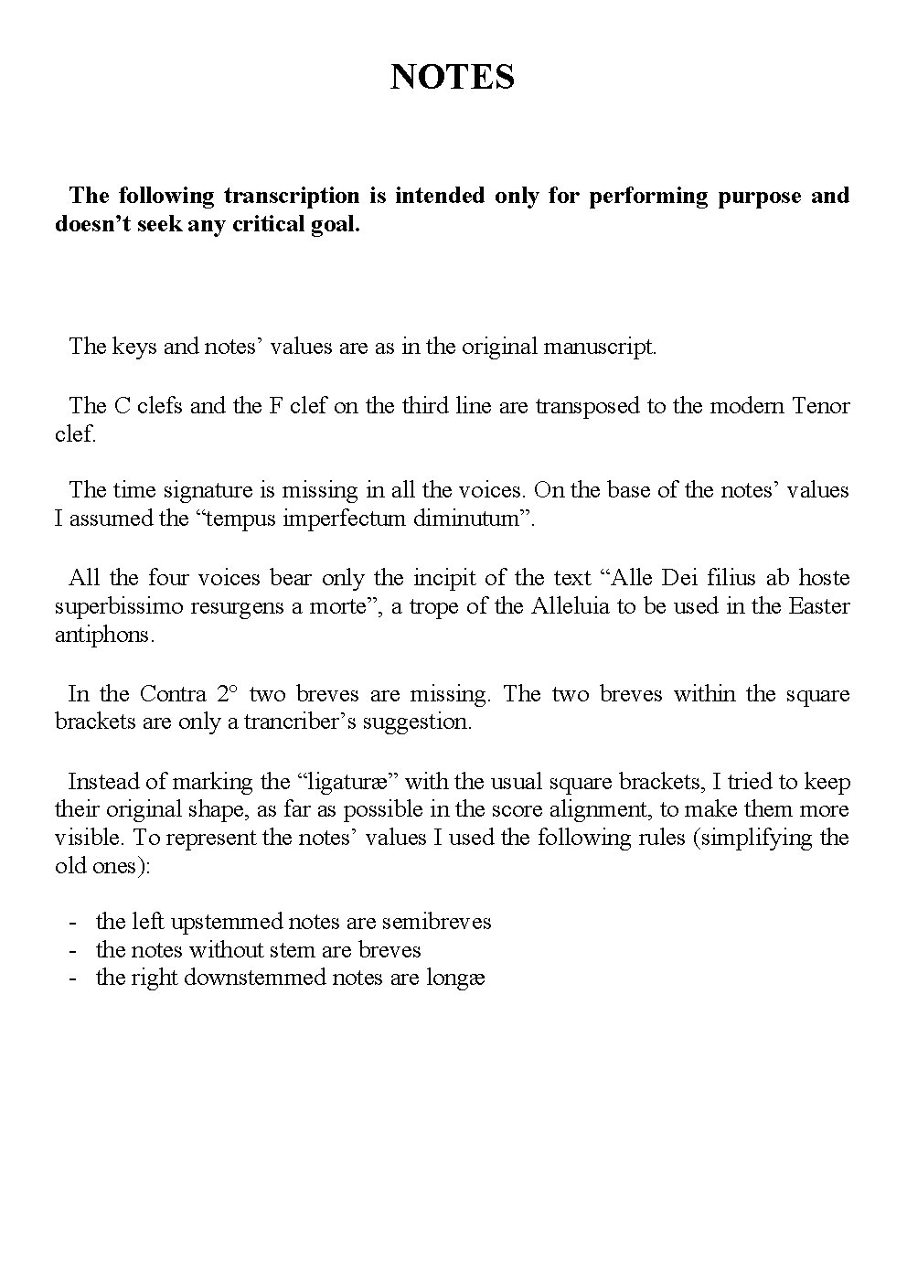 Alle Dei Filius - Choir Script PDF Thumbnail